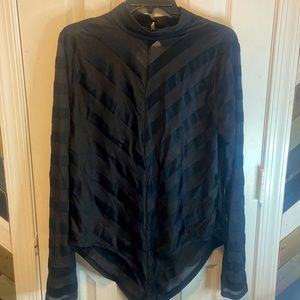Body suit barely worn sheer like material comfy